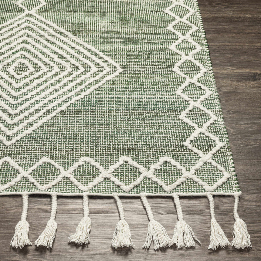 Guiuan Tasseled Jute&Wool Rug - Clearance