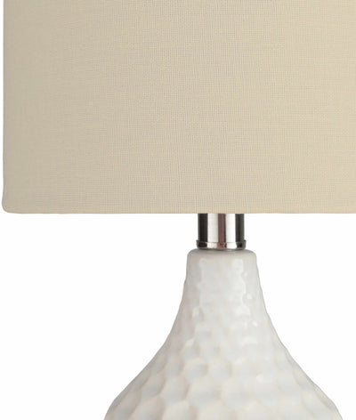 Gulmarrad Textured Ivory Ceramic Table Lamp