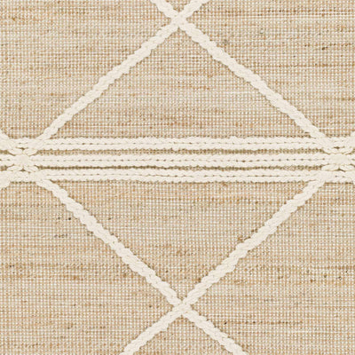 Gulnur Natural Jute&Wool Trellis Rug