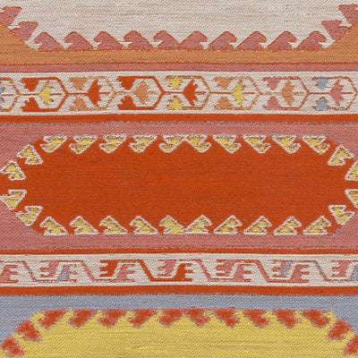 Gumberry Flatwoven Aztec Rug