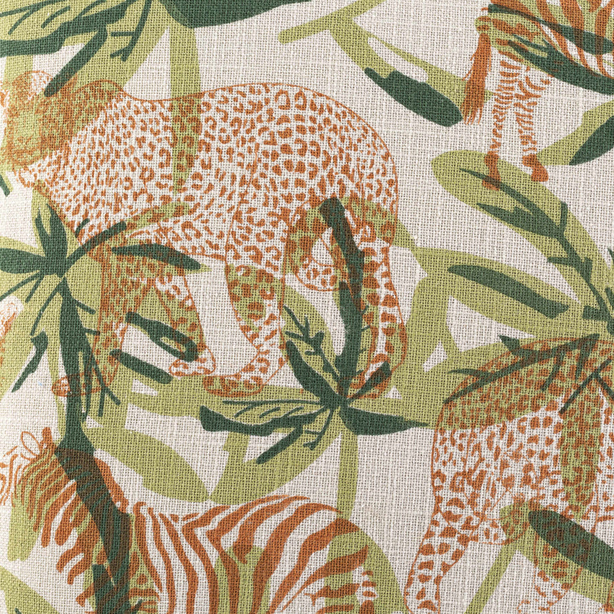 Guri Safari Print Cotton Throw Pillow - Clearance