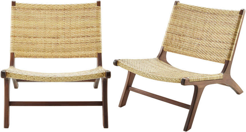 Ulhasnagar Peach Accent Chair - Clearance