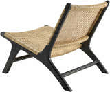 Ulhasnagar Black Accent Chair - Clearance