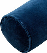 Asta Navy Bolster Pillow Cover