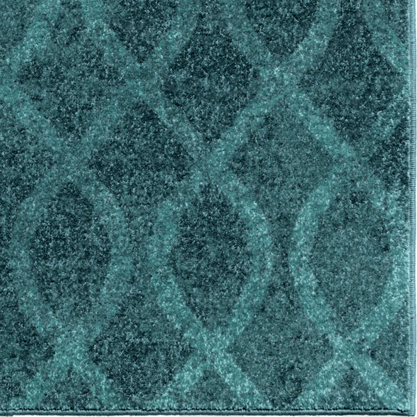 Spoleto Geo Loop Blue Clearance Rug