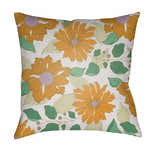 Hagonoy Retro Floral Accent Outdoor Pillow