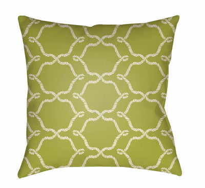 Haligue Geometric Rope Pattern Accent Pillow