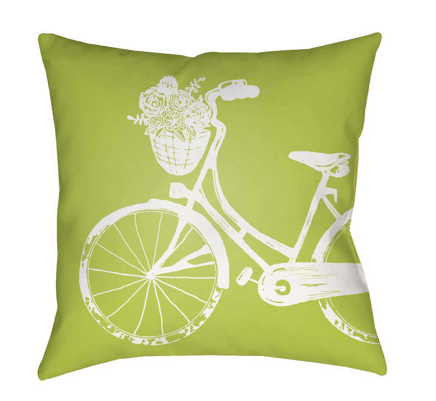 Haliliye Retro Bicycle Outdoor Throw Pillow