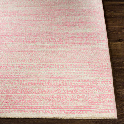 Hamdibey Pink Wool Rug - Clearance