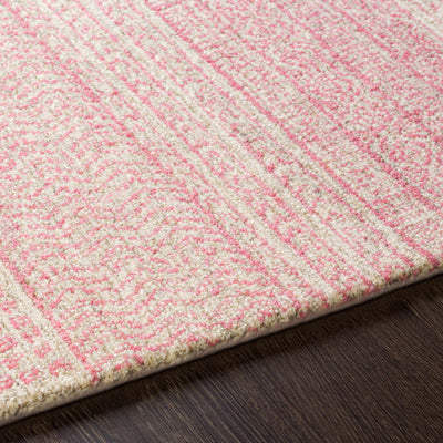 Hamdibey Pink Wool Rug - Clearance