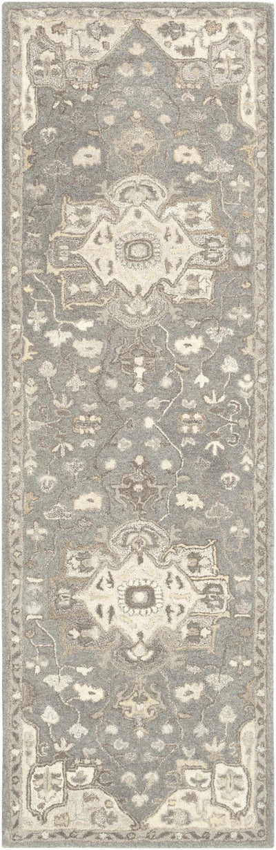 Broomfield 1196 Hand Tufted Taupe Wool Rug