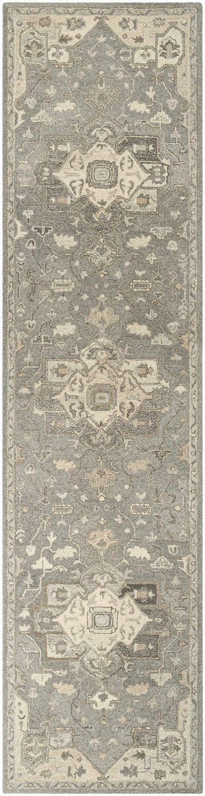 Broomfield 1196 Hand Tufted Taupe Wool Rug