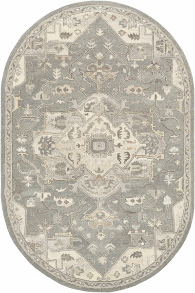 Broomfield 1196 Hand Tufted Taupe Wool Rug