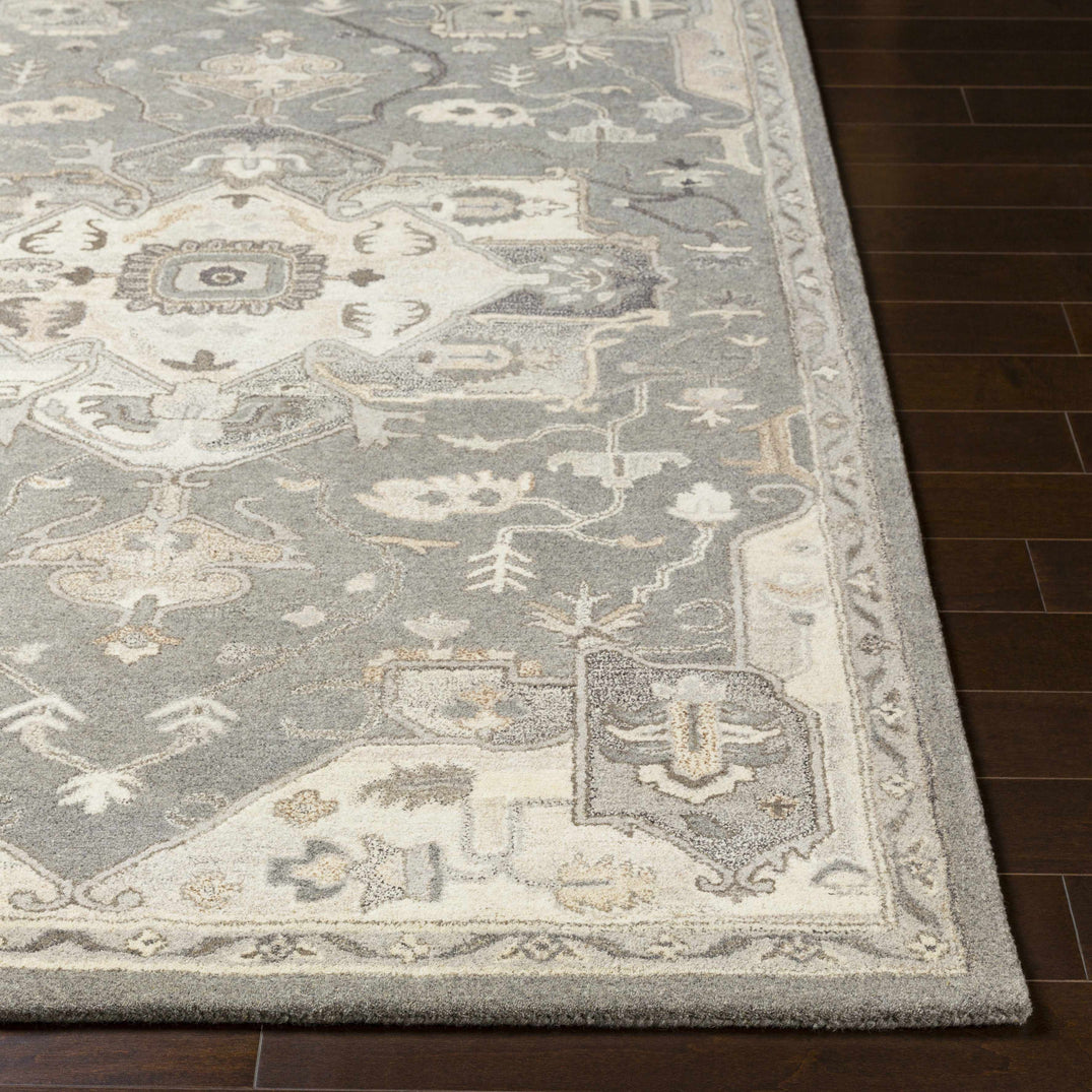 Broomfield 1196 Hand Tufted Taupe Wool Rug – Boutique Rugs