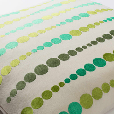 Hannington Green Dotted Accent Pillow - Clearance