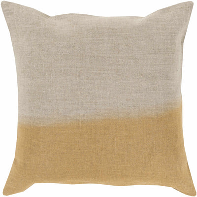 Hansford Beige Ombre Square Accent Pillow - Clearance