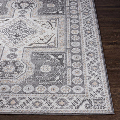 Harrah Gray Cross Rug - Clearance