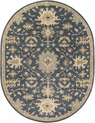 Hazen 1154 Navy Wool Rug