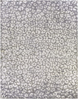 Gray Hubbardsville Leopard Print Area Rug - Clearance