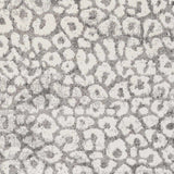 Gray Hubbardsville Leopard Print Area Rug - Clearance