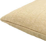 Adalia Tan Throw Pillow