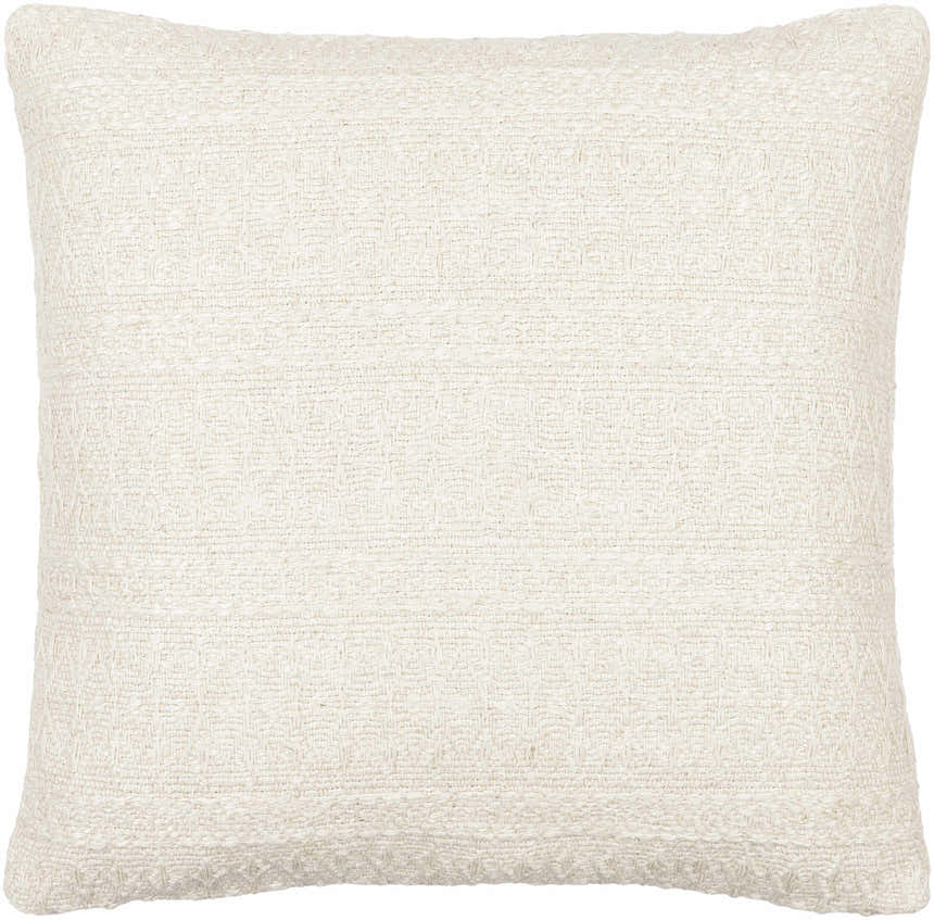 Adalia Ivory Throw Pillow - Clearance