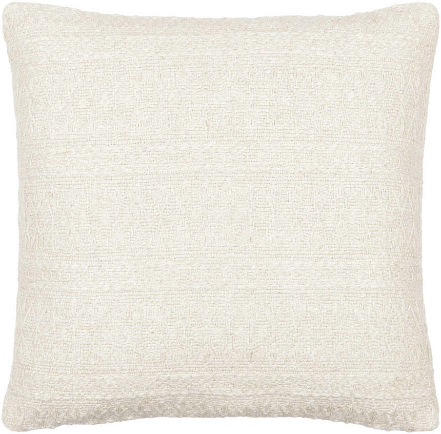 Adalia Ivory Throw Pillow - Clearance