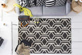 Dyersburg Black&White Geometric Accent Pillow - Clearance