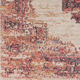 Heaton Red Medallion Area Rug - Clearance