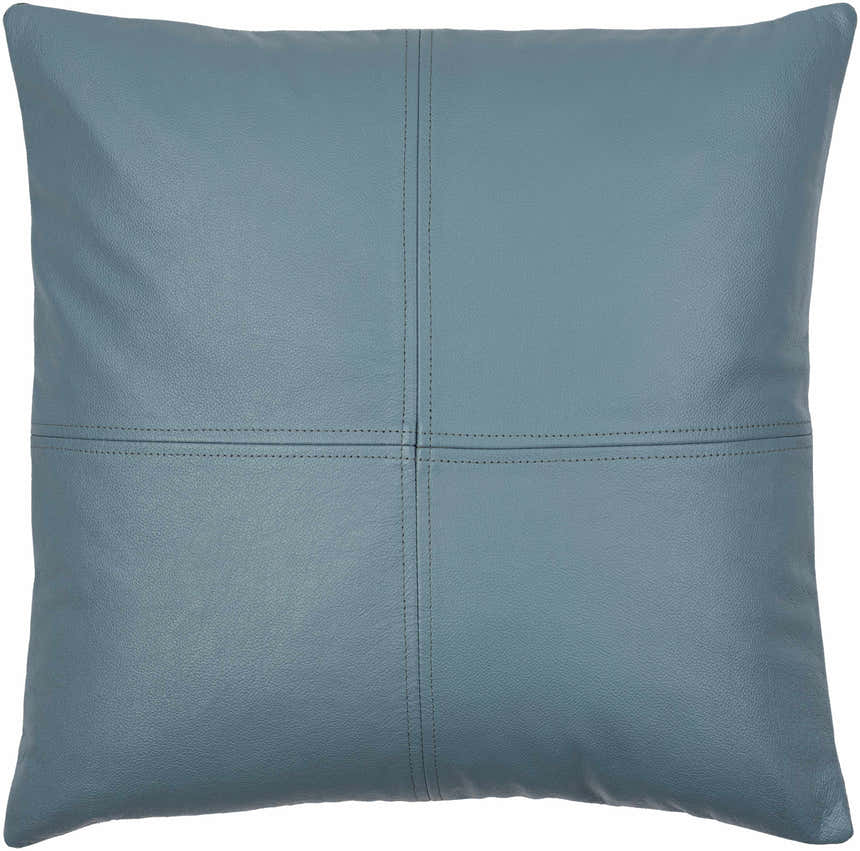 Hellshire Blue Square Throw Pillow - Clearance