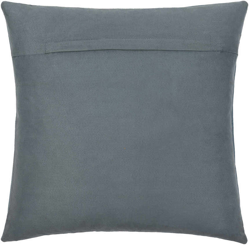 Hellshire Blue Square Throw Pillow - Clearance