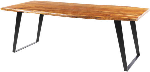 Valdeolmos Natural Wood Dining Table - Clearance