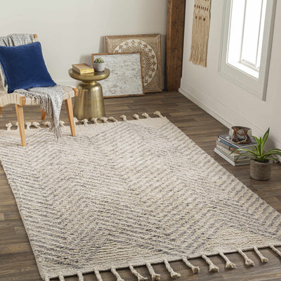 Henllan Cream Cotton Rug - Clearance