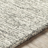 Hertfordshire Gray Trellis Tassel Wool Rug - Clearance