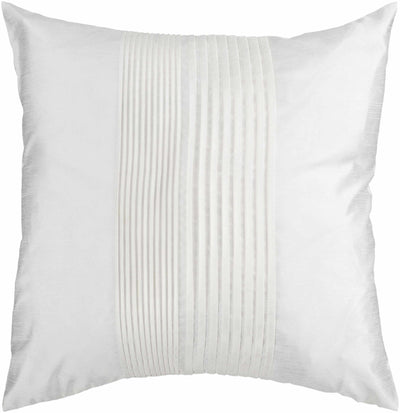 Georgetown White Square Throw Pillow - Clearance