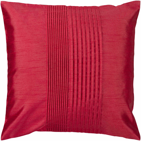 Peoria Red Square Throw Pillow - Clearance