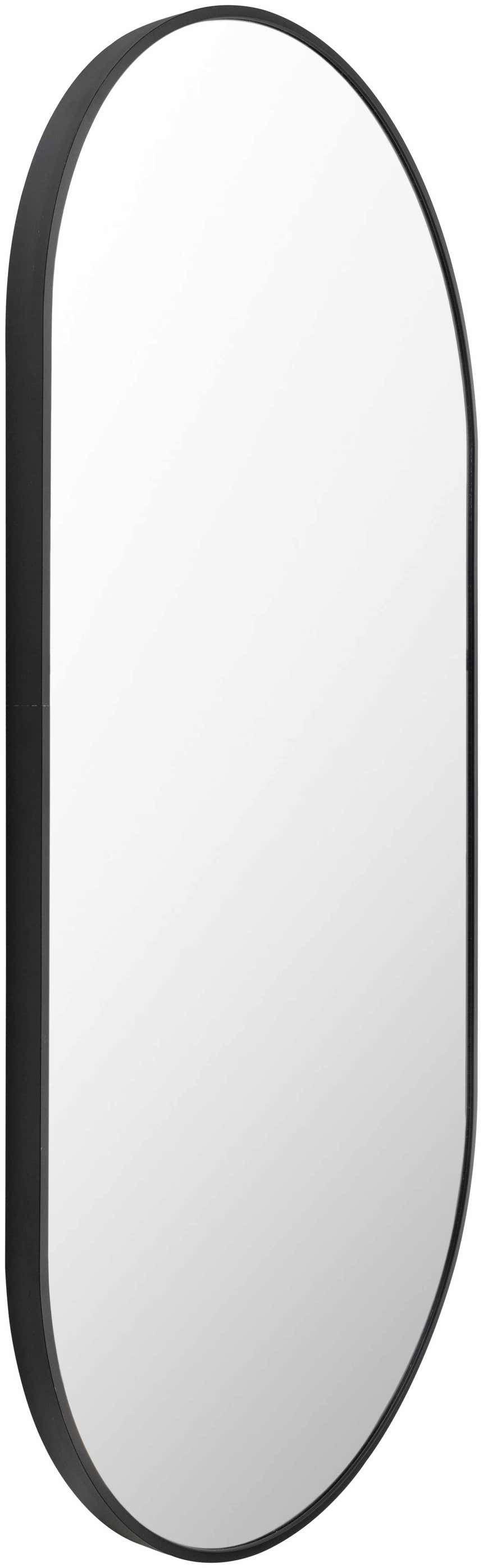 Hagenburg Black Iron Frame Mirror
