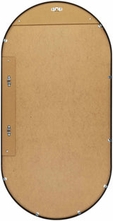 Hagenburg Black Iron Frame Mirror