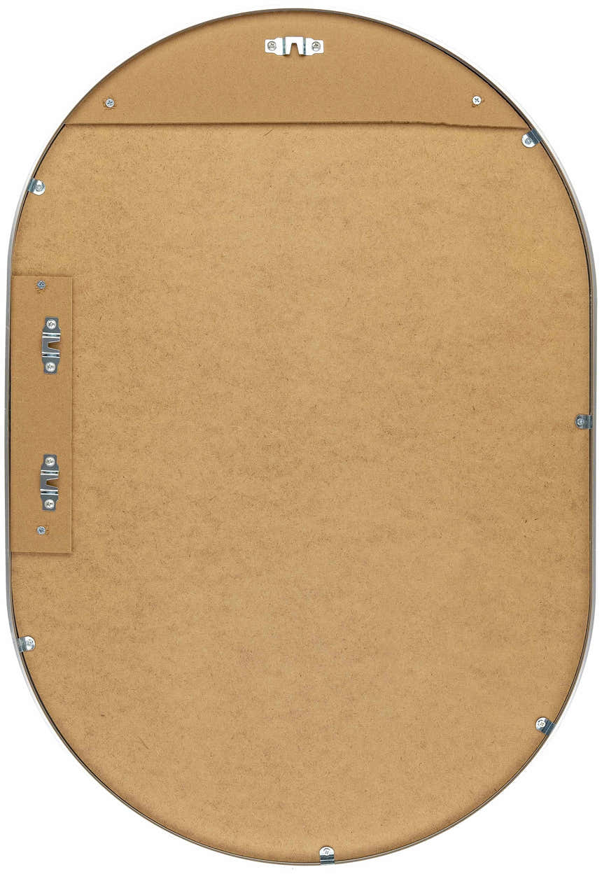 Hagenburg Silver Iron Frame Mirror