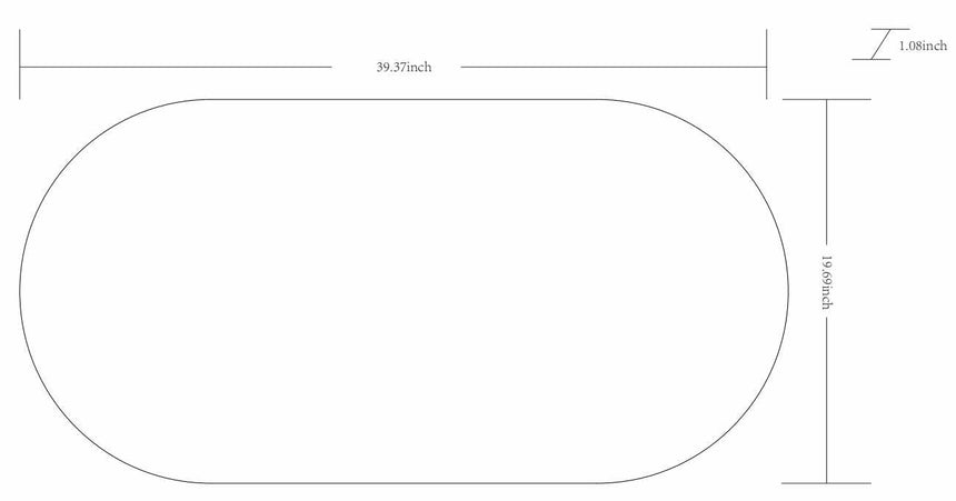 Hagenburg White Iron Frame Mirror