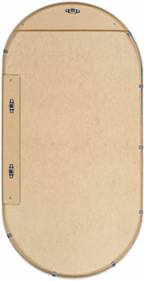 Hagenburg White Iron Frame Mirror