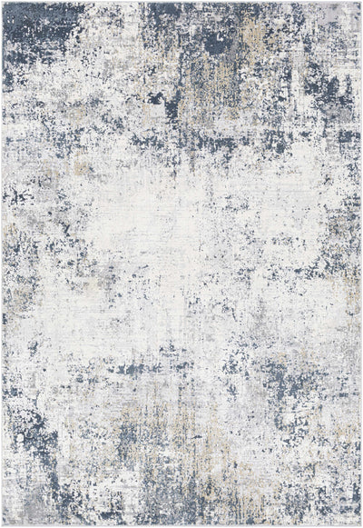 Higden Abstract Denim Blue Rug