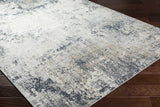Higden Abstract Denim Blue Rug