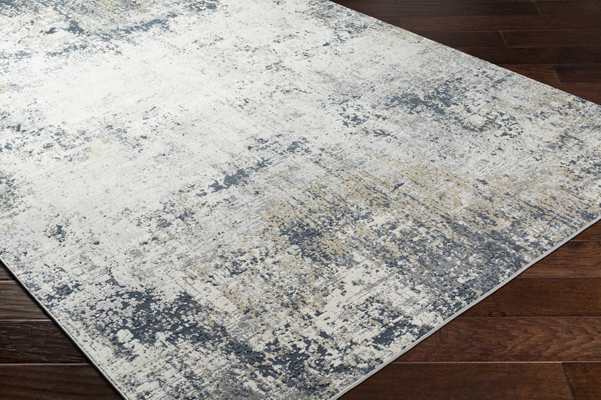 Higden Abstract Denim Blue Rug