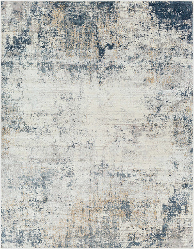 Higden Abstract Denim Blue Rug