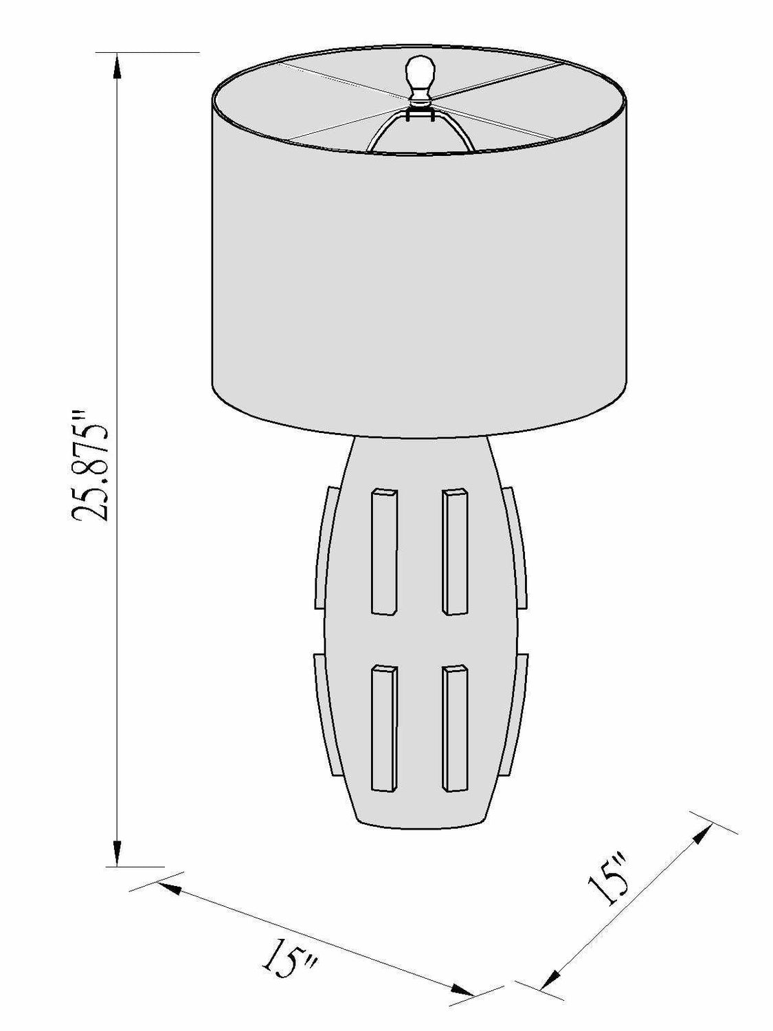 Horneburg Table Lamp - Clearance