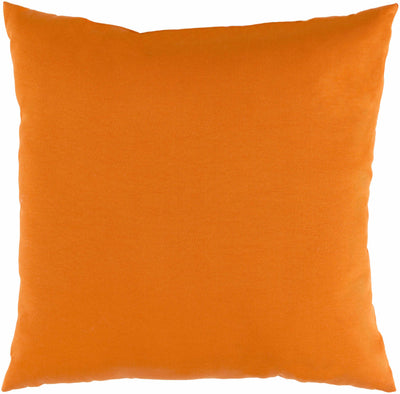 Hallock Burnt Orange Throw Pillow