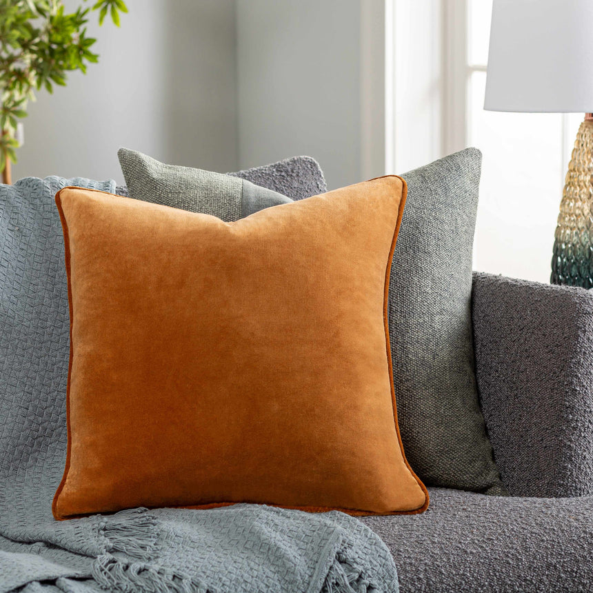 Hannastown Camel Square Throw Pillow