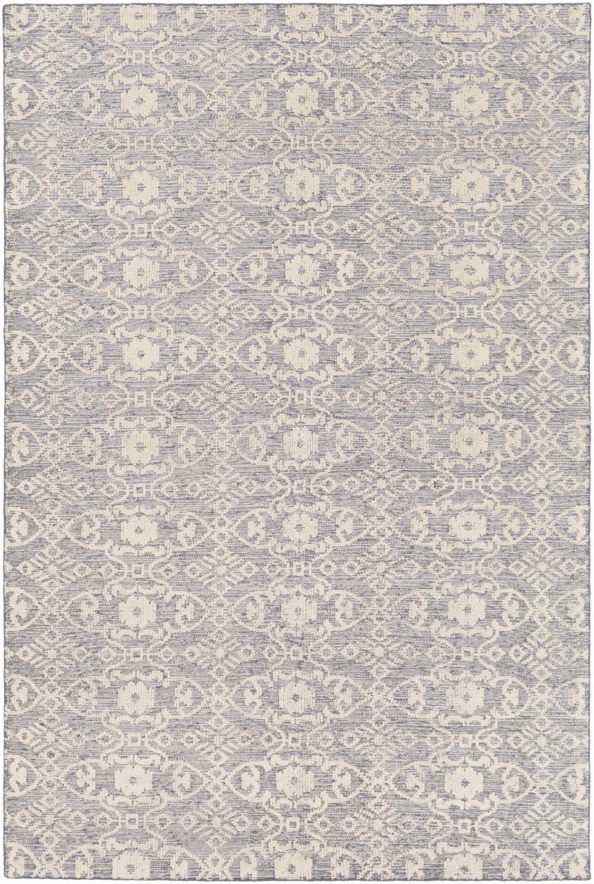 Hoisington Ivory Patterned Wool Rug - Clearance