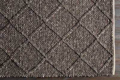 Syosset Brown Trellis Wool&Viscose Rug - Clearance